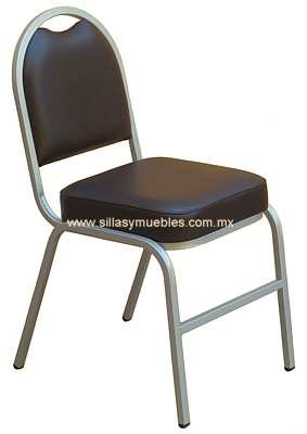 SILLA APILABLE REFORZADA, FABRICADA PARA USO RUDO